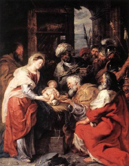 RUBENS, Pieter Pauwel Adoration of the Magi